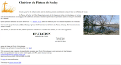 Desktop Screenshot of chretiens-plateau-saclay.com